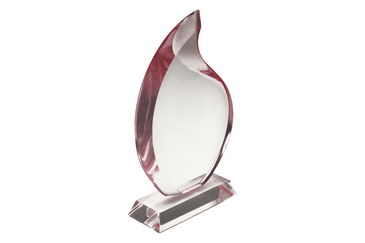 Acrylic Trophy with Engraving - AC3025